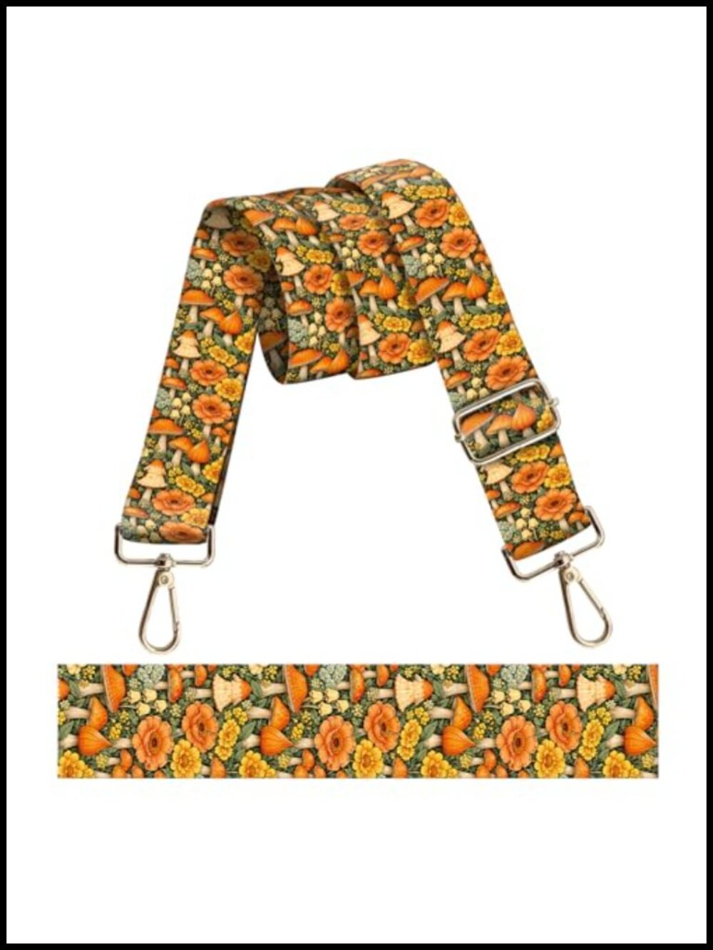 Wide Purse Strap Replacement Crossbody Adjustable Polyester Bag Strap